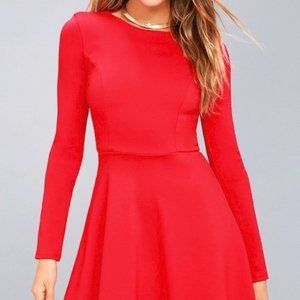 Lulu’s Forever Chic Skater Dress